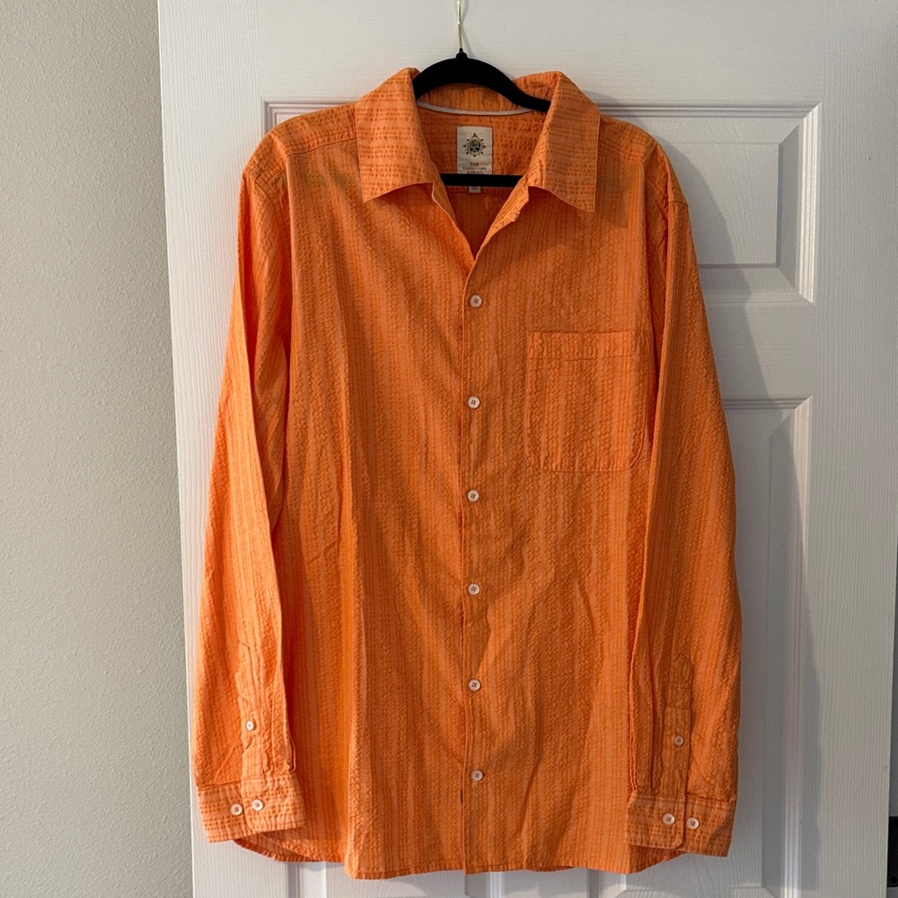 The Territory Ahead Long Sleeve Let-It Breath Seersucker Button-Up Shirt